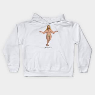 Thicc Jesus Kids Hoodie